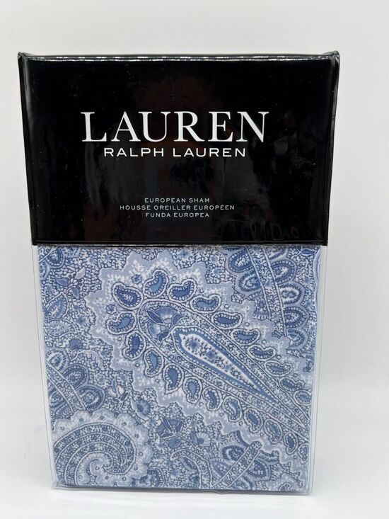 Ralph Lauren Other - Lauren Ralph Lauren Flannel One European Sham 26”X26” 100% Cotton $125